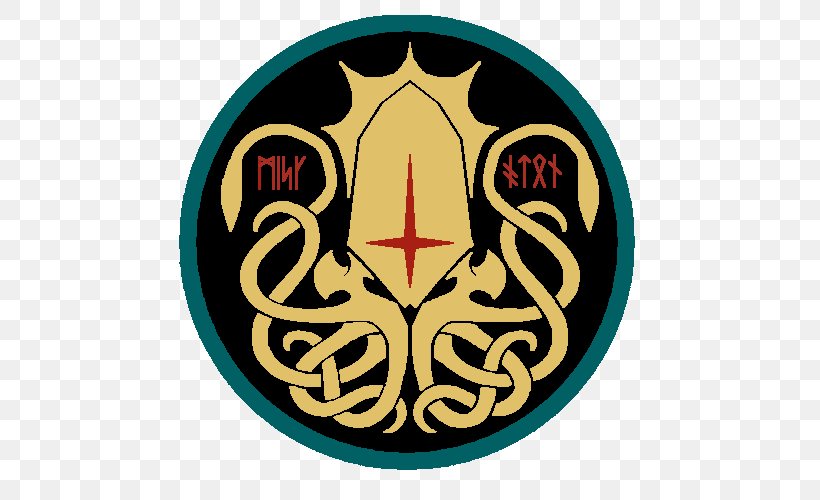 The Call Of Cthulhu Logo Cthulhu Mythos Cults R'lyeh, PNG, 500x500px, Call Of Cthulhu, Badge, Cthulhu, Cthulhu Mythos, Cthulhu Mythos Cults Download Free