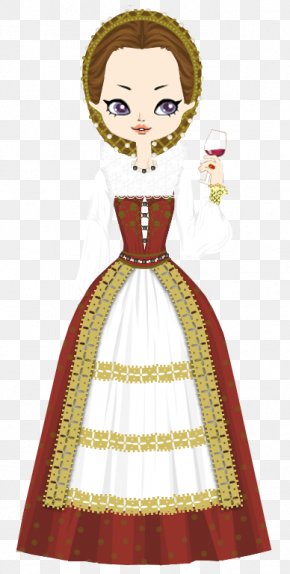 Middle Age Woman - Fan Art Drawing BÃ¡thory Family PNG