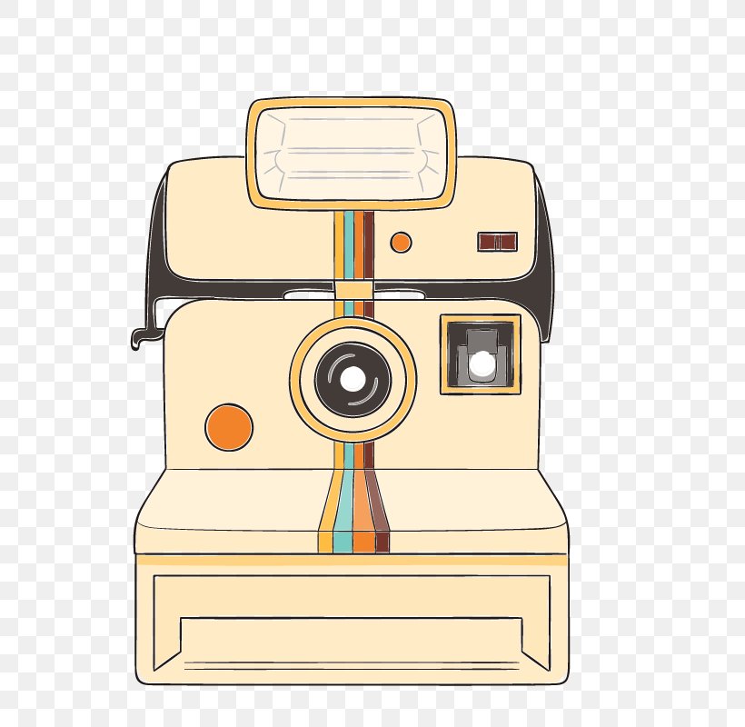 Photographic Film Cartoon Instant Camera Polaroid Corporation, PNG, 800x800px, Photographic Film, Camera, Cameras Optics, Cartoon, Drawing Download Free