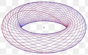 Circle - Torus Villarceau Circles Disk Wikipedia PNG