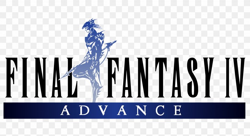 Final Fantasy IV: The Complete Collection Final Fantasy V Game Boy Advance Logo, PNG, 3980x2160px, Final Fantasy Iv, Banner, Blue, Brand, Final Fantasy Download Free