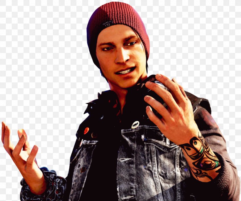 Infamous Second Son PlayStation 4 PlayStation 3 Desktop Wallpaper, PNG, 979x816px, Infamous Second Son, Beanie, Cap, Delsin Rowe, Display Resolution Download Free
