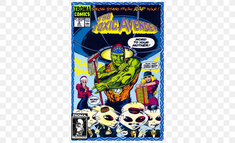Marvel Comics Comic Book The Toxic Avenger Superhero, PNG, 500x500px, Comics, Action Figure, Action Toy Figures, Book, Citizen Toxie The Toxic Avenger Iv Download Free
