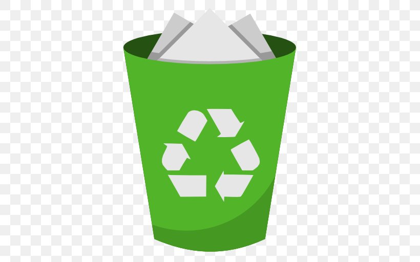 Recycling Bin Rubbish Bins & Waste Paper Baskets Recycling Symbol, PNG, 512x512px, Recycling Bin, Brand, Cup, Drinkware, Flowerpot Download Free