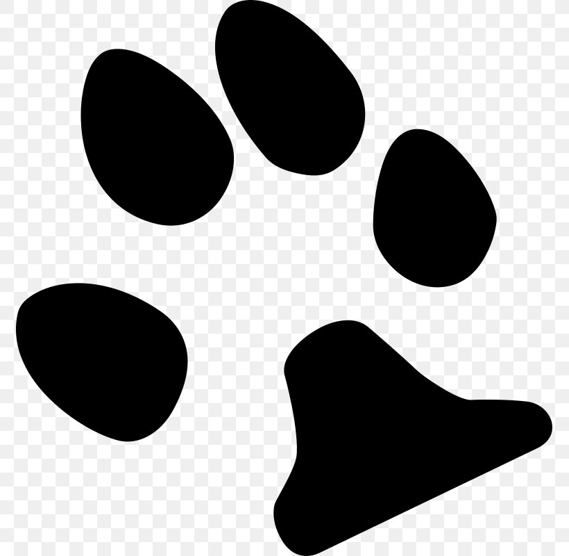Dog Paw Clip Art, PNG, 773x800px, Dog, Art, Black, Black And White, Footprint Download Free