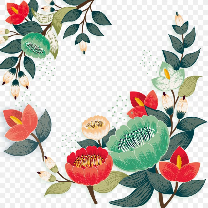 Flower Wedding Invitation Illustration, PNG, 1000x1000px, Wedding Invitation, Bridal Shower, Flora, Floral Design, Floristry Download Free