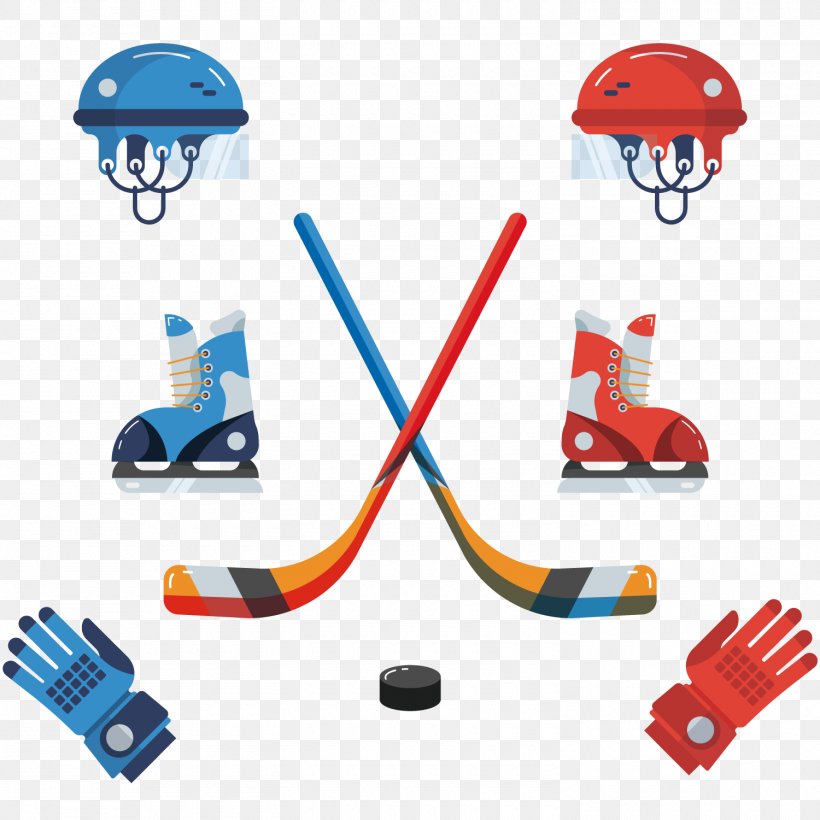 Ice Hockey Euclidean Vector Floor Hockey, PNG, 1500x1500px, Hockey, Floor Hockey, Glove, Headgear, Hockey Puck Download Free