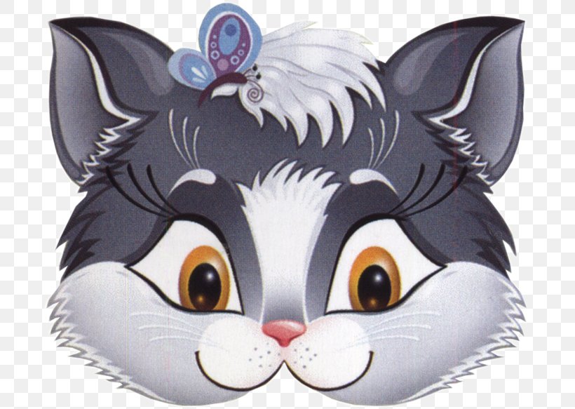 Mask Gray Wolf Kitten Face Halloween, PNG, 699x583px, Mask, Balaclava, Carnivoran, Cat, Cat Like Mammal Download Free