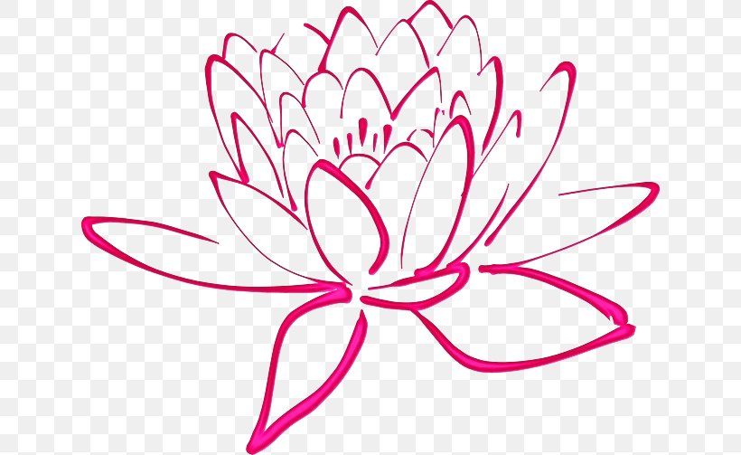 Pink Petal Flower Plant Magenta, PNG, 640x503px, Watercolor, Flower, Leaf, Magenta, Paint Download Free