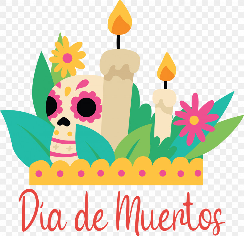 Dia De Muertos Day Of The Dead, PNG, 3000x2904px, D%c3%ada De Muertos, Biology, Day Of The Dead, Floral Design, Hat Download Free