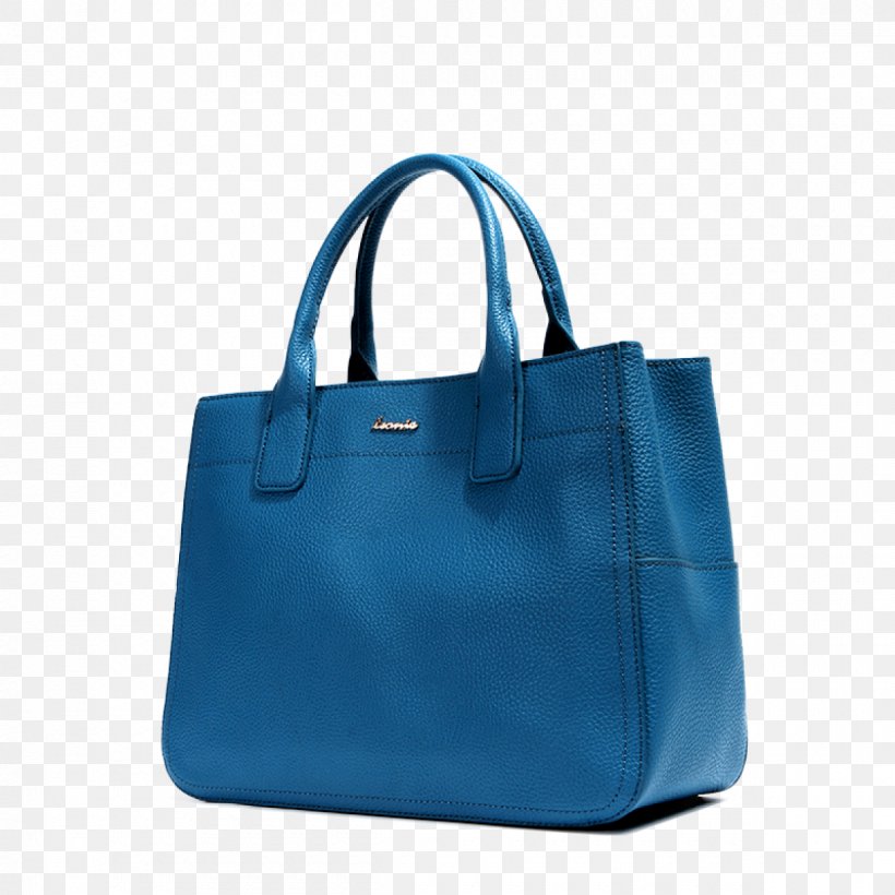 Tote Bag Leather Blue Handbag, PNG, 1200x1200px, Tote Bag, Azure, Bag, Baggage, Blue Download Free