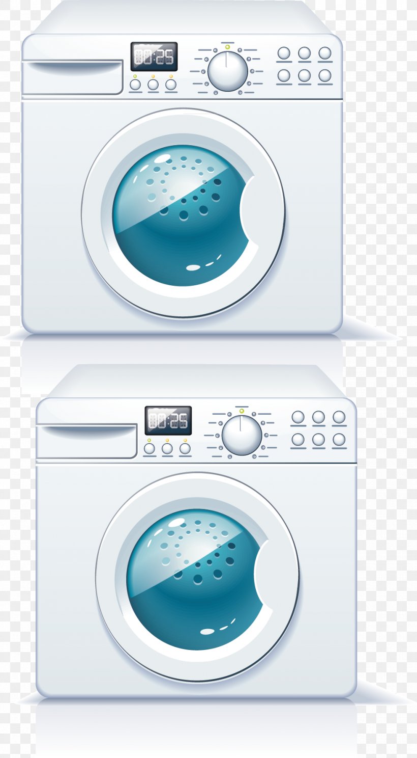 Washing Machine Clothes Dryer Laundry, PNG, 978x1775px, Washing Machine, Clothes Dryer, Flat Design, Home Appliance, Laundry Download Free