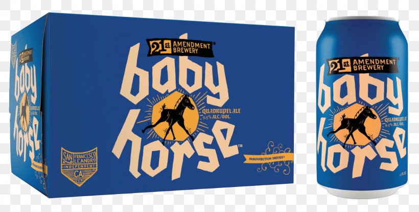 21st Amendment Brewery & Restaurant Horse Beer, PNG, 1590x804px, Horse, Beer, Brand, Brewery, Child Download Free