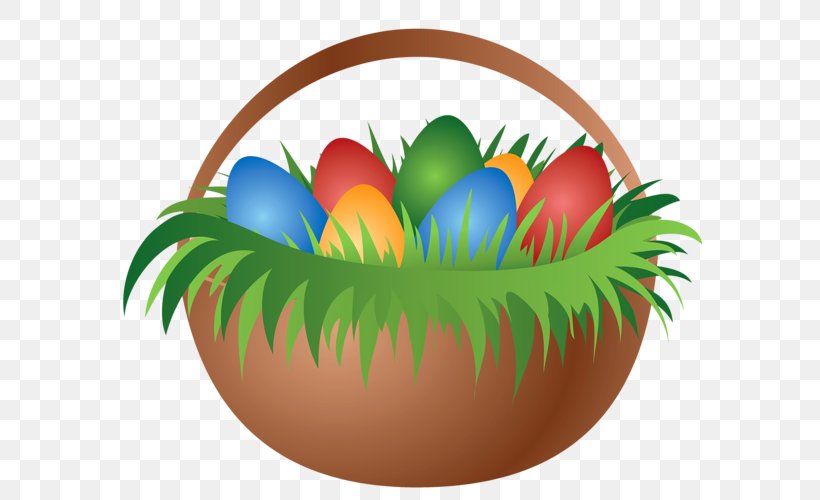 Easter Bunny Easter Basket Clip Art, PNG, 600x500px, Easter Bunny, Basket, Easter, Easter Basket, Easter Egg Download Free
