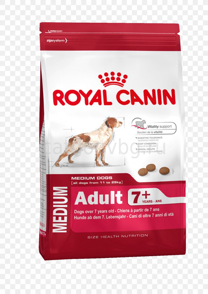 bedrijf verbrand Iedereen Dog Food Puppy Royal Canin Medium Adult +7 Royal Canin Junior, PNG,  1252x1771px, Dog, Breed,