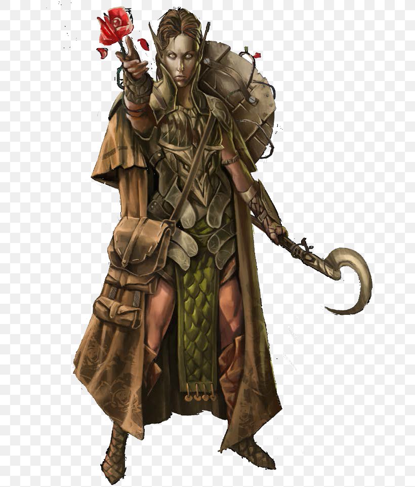 Druid Pathfinder Roleplaying Game D20 System Dungeons & Dragons Elf, PNG, 721x962px, Druid, Archetype, Barbarian, Costume, Costume Design Download Free