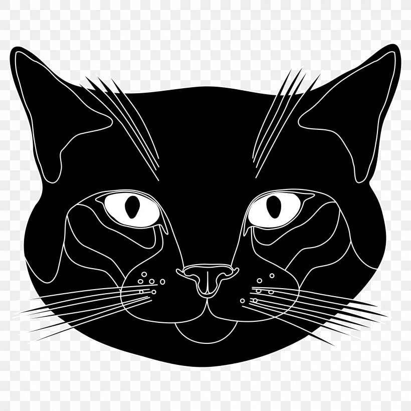 Online Chat Cat Adrien Agreste Clip Art, PNG, 2400x2400px, Online Chat, Adrien Agreste, Avatar, Black, Black And White Download Free