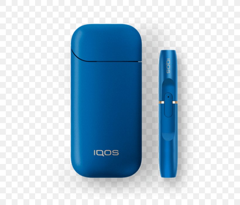 Electronic Cigarette Heat-not-burn Tobacco Product Blue IQOS, PNG, 700x700px, Cigarette, Blue, Electronic Cigarette, Heatnotburn Tobacco Product, Iqos Download Free