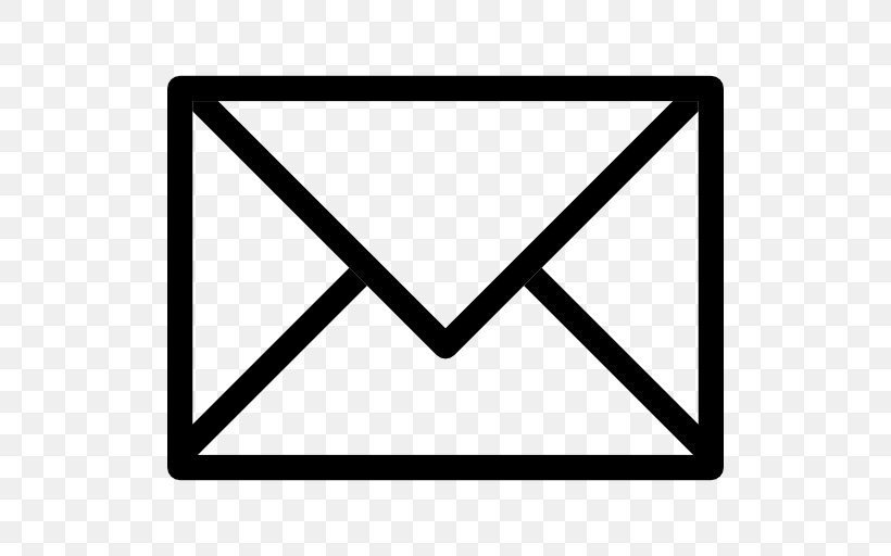 Email Symbol, PNG, 512x512px, Email, Area, Black, Black And White, Internet Download Free