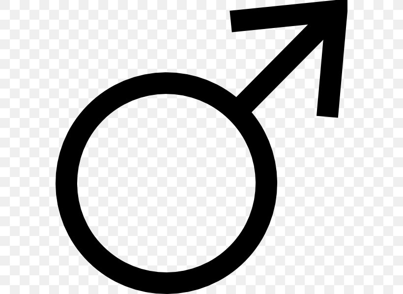 Gender Symbol Male Clip Art, PNG, 594x598px, Gender Symbol, Area, Black And White, Brand, Female Download Free