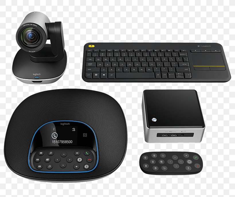 Intel Microphone Laptop Logitech Webcam Conferenccam GROUP, PNG, 800x687px, Intel, Computer Component, Electronic Device, Electronic Instrument, Electronics Download Free