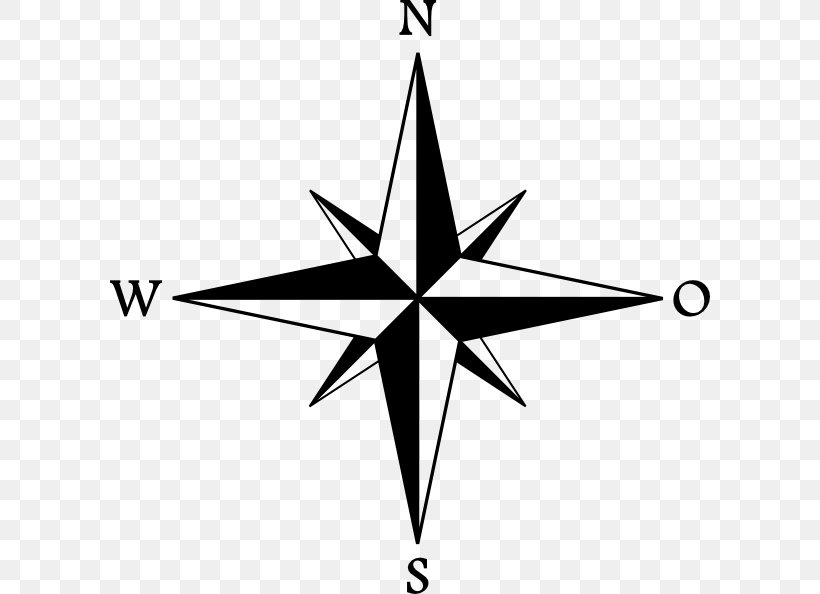 North Cardinal Direction Compass, PNG, 600x594px, North, Arah, Area, Artwork, Black And White Download Free