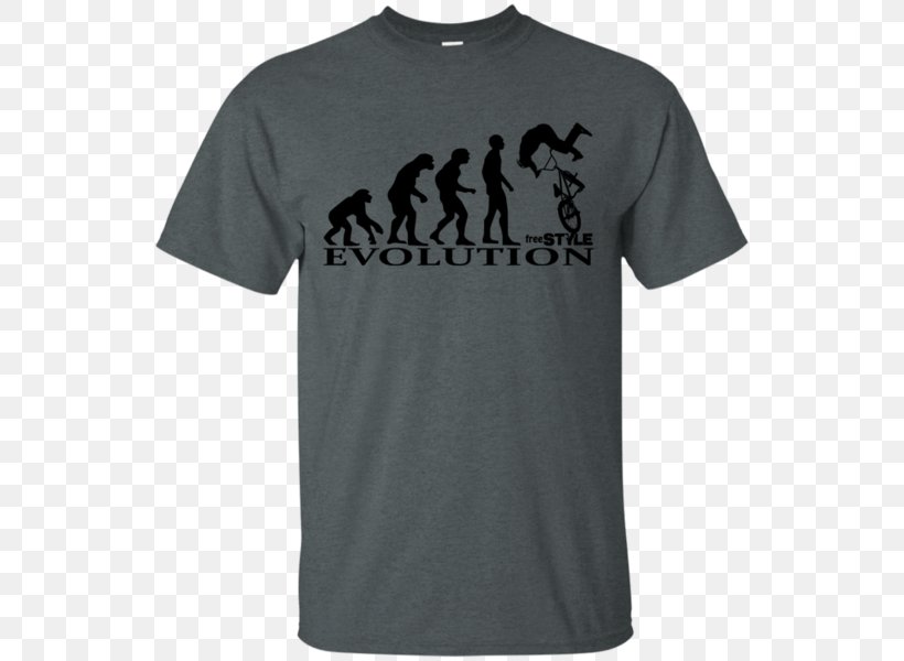 Printed T-shirt Hoodie Sleeve Gildan Activewear, PNG, 600x600px, Tshirt, Active Shirt, Black, Brand, Clothing Download Free