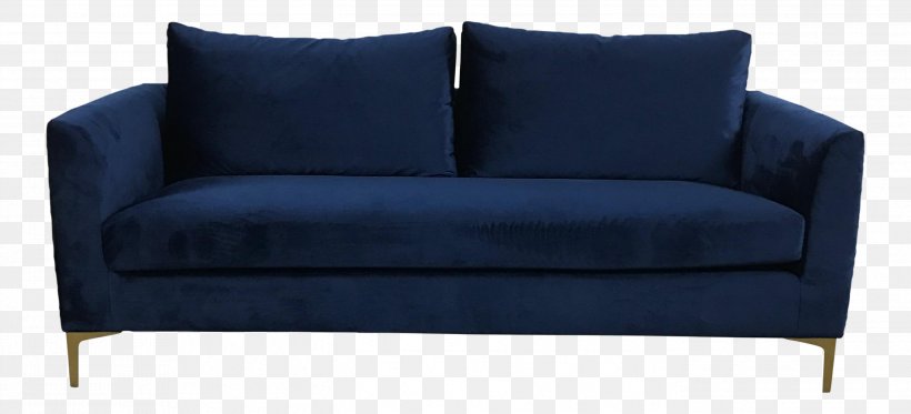 Couch Furniture Sofa Bed Armrest Chair, PNG, 2742x1249px, Couch, Armrest, Bed, Chair, Cobalt Blue Download Free