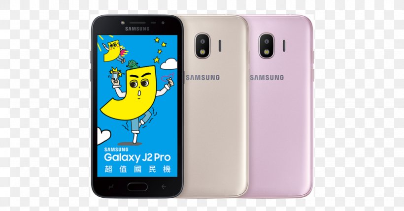Smartphone Feature Phone Samsung Galaxy J2 Pro (2018), PNG, 1024x536px, Smartphone, Amoled, Cellular Network, Communication Device, Electronic Device Download Free