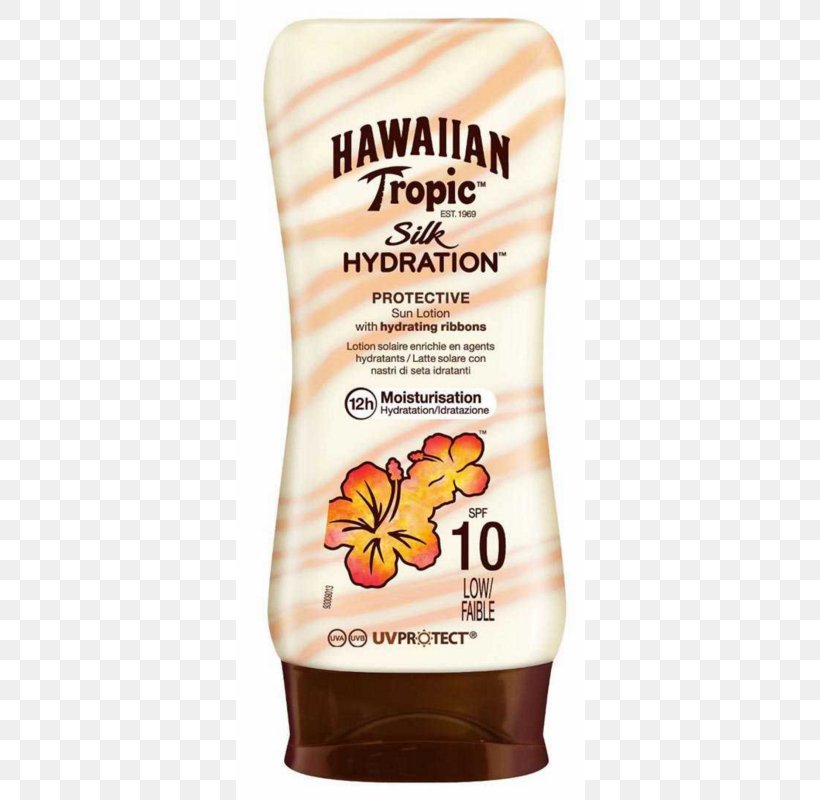 Sunscreen Hawaiian Tropic Silk Hydration After Sun Lotion Factor De Protección Solar, PNG, 800x800px, Sunscreen, Aftersun, Cosmetics, Cream, Flavor Download Free