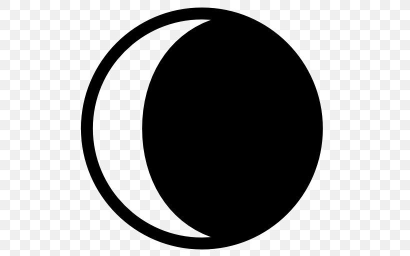 Moon Nature Lunar Phase Point, PNG, 512x512px, Moon, Black, Black And White, Crescent, Lunar Phase Download Free