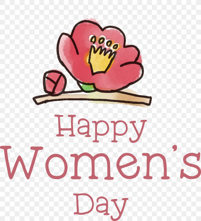 Happy Womens Day Womens Day, PNG, 2734x3000px, Happy Womens Day, Biology, Cut Flowers, Flower, Geometry Download Free
