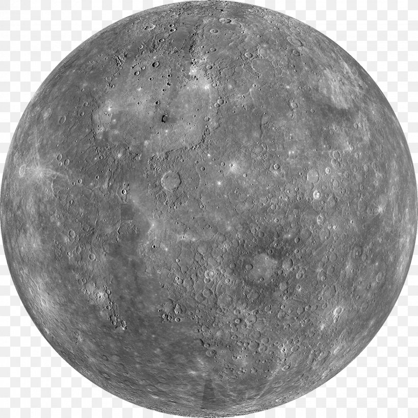 MESSENGER Mercury Solar System Planet Impact Crater, PNG, 1952x1952px, Messenger, Astronomical Object, Black And White, Ganymede, Impact Crater Download Free