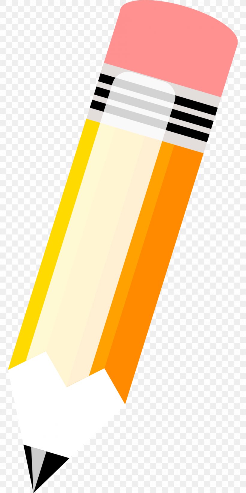 Pencil, PNG, 960x1920px, Pencil, Colored Pencil, Drawing, Orange, Pen Download Free