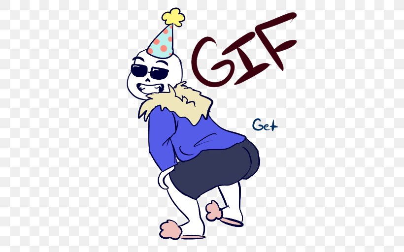 Undertale Twerking Giphy, PNG, 512x512px, Watercolor, Cartoon, Flower, Frame, Heart Download Free