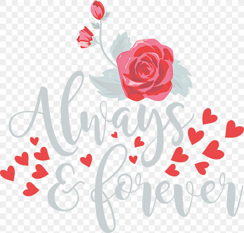 Valentines Day Always And Forever, PNG, 3000x2879px, Valentines Day, Always And Forever, Cricut Download Free
