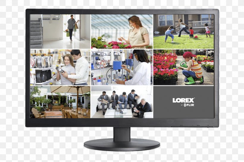 Computer Monitors Closed-circuit Television Lorex Technology Inc Wireless Security Camera Liquid-crystal Display, PNG, 900x600px, Computer Monitors, Advertising, Backlight, Camera, Closedcircuit Television Download Free
