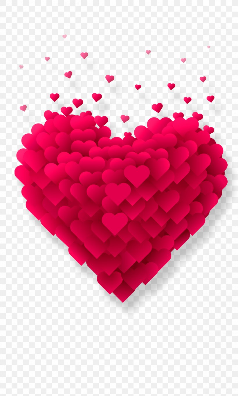 Heart Clip Art, PNG, 1188x1980px, Heart, Love, Magenta, Petal, Pink Download Free