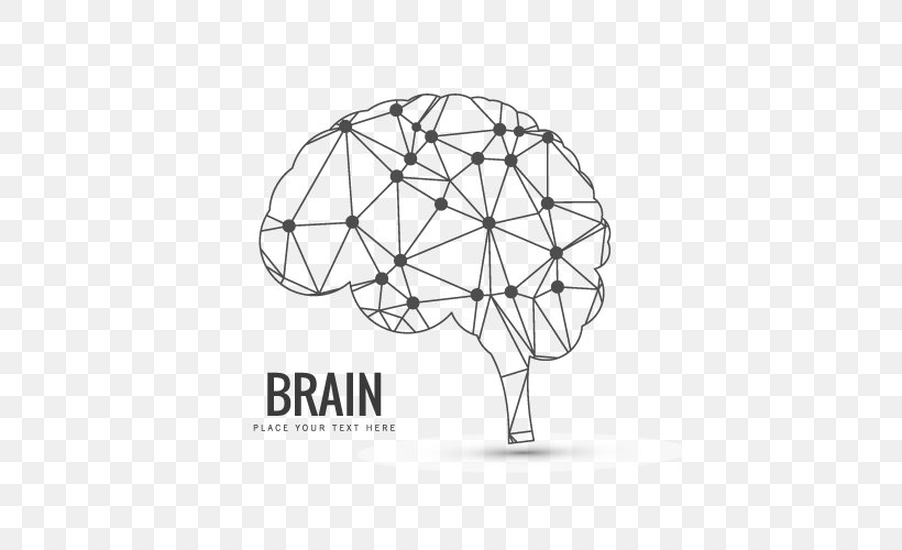 Human Brain Neuroimaging Homo Sapiens, PNG, 500x500px, Brain, Agy, Area, Black And White, Brand Download Free