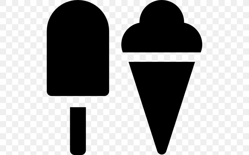 Ice Cream Cones Food Snow Cone, PNG, 512x512px, Ice Cream, Black, Black And White, Cone, Cream Download Free