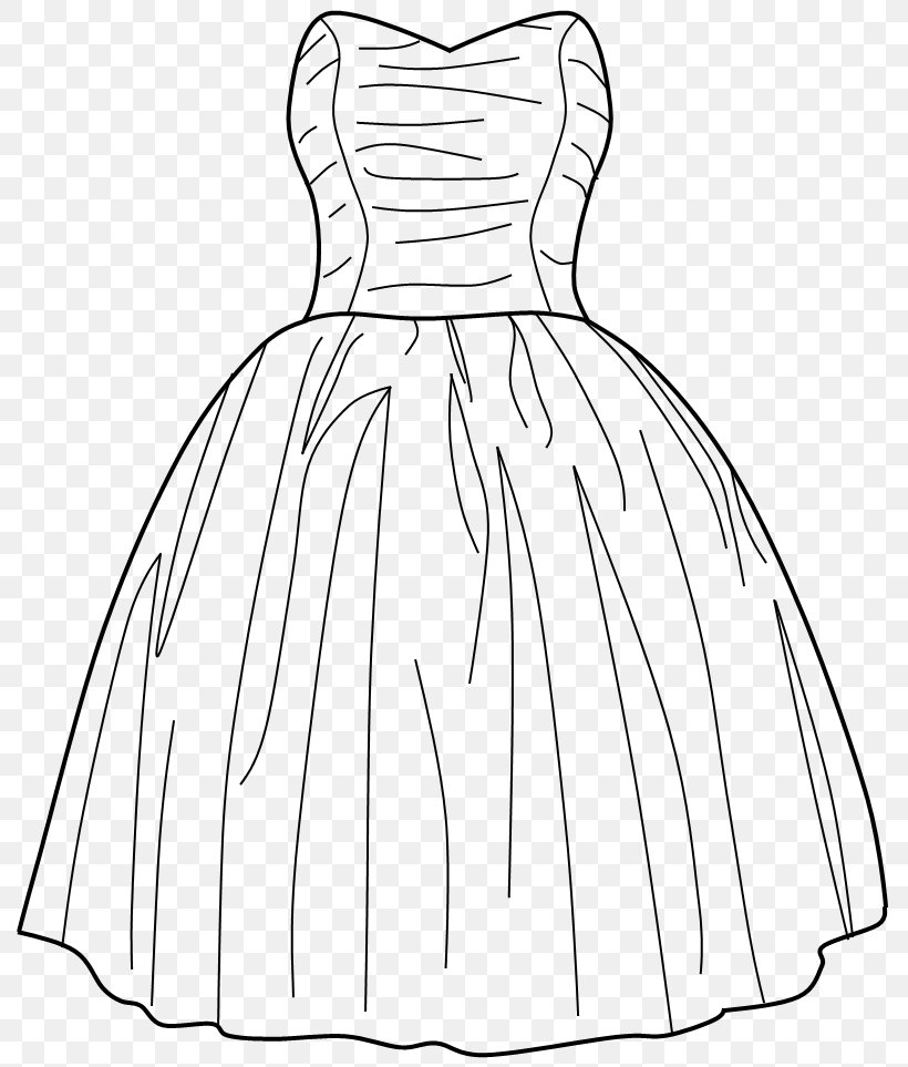 Wedding Dress Gown Fashion Prom, PNG, 800x963px, Dress, Artwork, Black, Black And White, Bridal Party Dress Download Free
