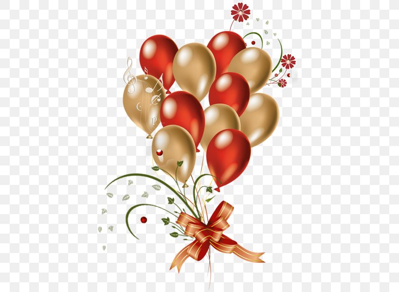 Balloon Gold Red Clip Art, PNG, 425x600px, Balloon, Birthday, Christmas Decoration, Christmas Ornament, Color Download Free