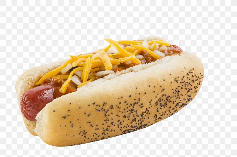 Chili Dog Chicago-style Hot Dog Chili Con Carne Hamburger, PNG, 2700x1800px, Chili Dog, American Food, Beef, Buona, Cheesesteak Download Free