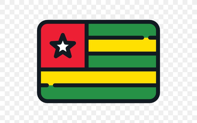 Flag Of Togo Clip Art, PNG, 512x512px, Togo, Area, Flag, Flag Of Burkina Faso, Flag Of Togo Download Free