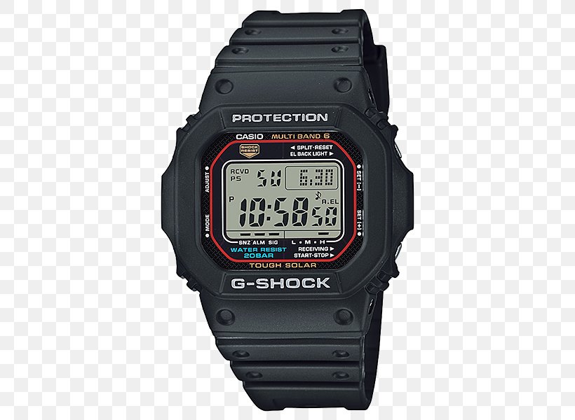 G-Shock GWM5610 Watch Radio Clock Tough Solar, PNG, 500x600px, Gshock Gwm5610, Brand, Casio, Chronograph, Gshock Download Free