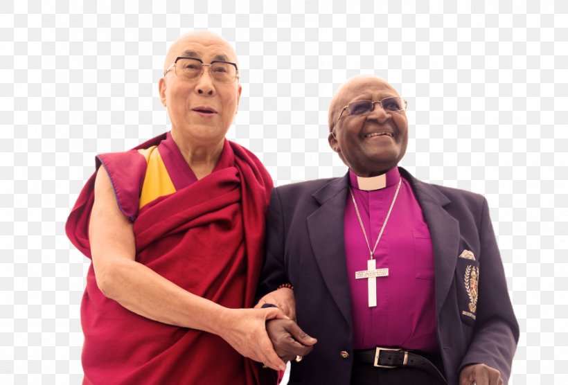 Desmond Tutu The Book Of Joy Dalai Lama Happiness Buddhism, PNG, 900x611px, 14th Dalai Lama, Desmond Tutu, Anglicanism, Bishop, Book Of Joy Download Free