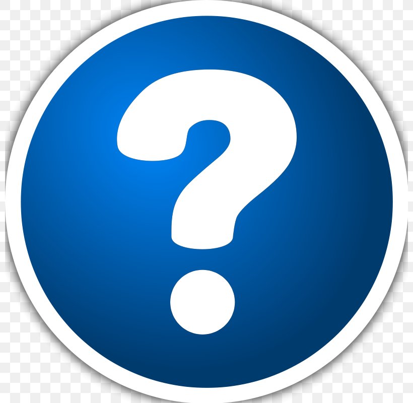 Question Mark Clip Art, PNG, 800x800px, Question Mark, Computer Icon, Drawing, Electric Blue, Free Content Download Free