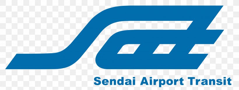 Sendai Airport Line Sendai Airport Transit Company, PNG, 3231x1227px, Sendai Airport, Airport, Area, Blue, Brand Download Free