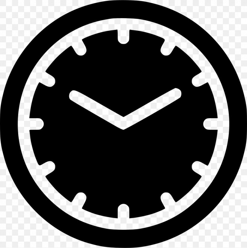 Clock Timer, PNG, 980x982px, Clock, Alarm Clocks, Black And White, Home Accessories, Royaltyfree Download Free