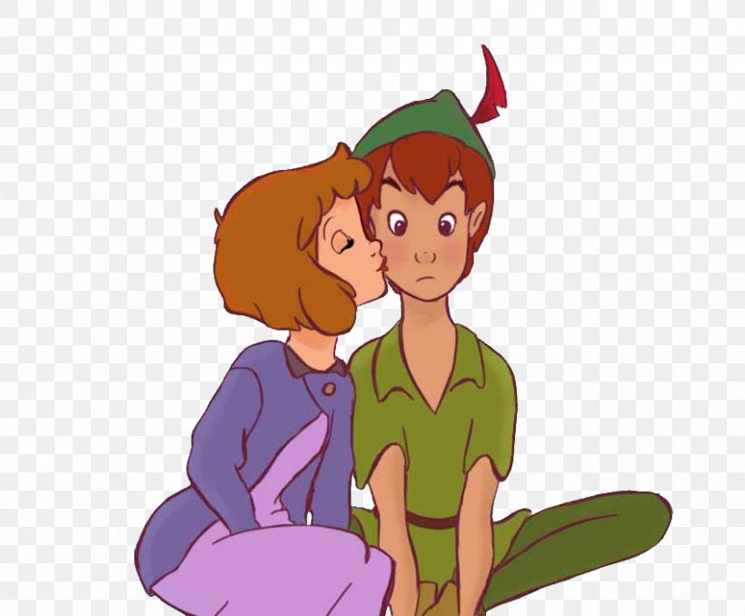 Peter Pan Lost Boys Tinker Bell YouTube Neverland, PNG, 849x703px, Watercolor, Cartoon, Flower, Frame, Heart Download Free